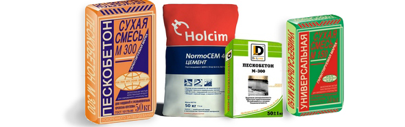 Цемент, гипс