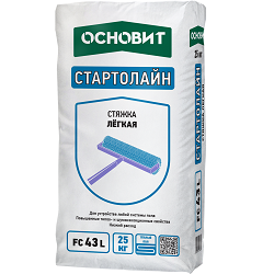 Стяжка пола легкая Основит Стартолайн FC43 L 25кг