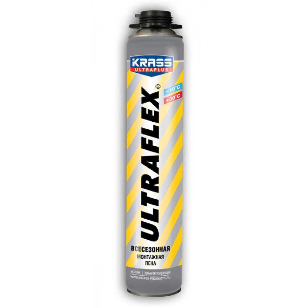 Пена монтажная ULTRAFLEX проф. всесез. 0,82 л